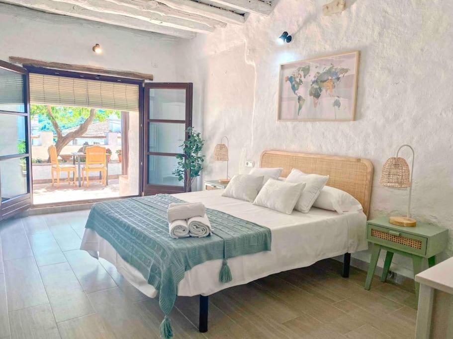 La Palmera. Casa Rural Con Piscina Privada. Benadalid Exterior photo